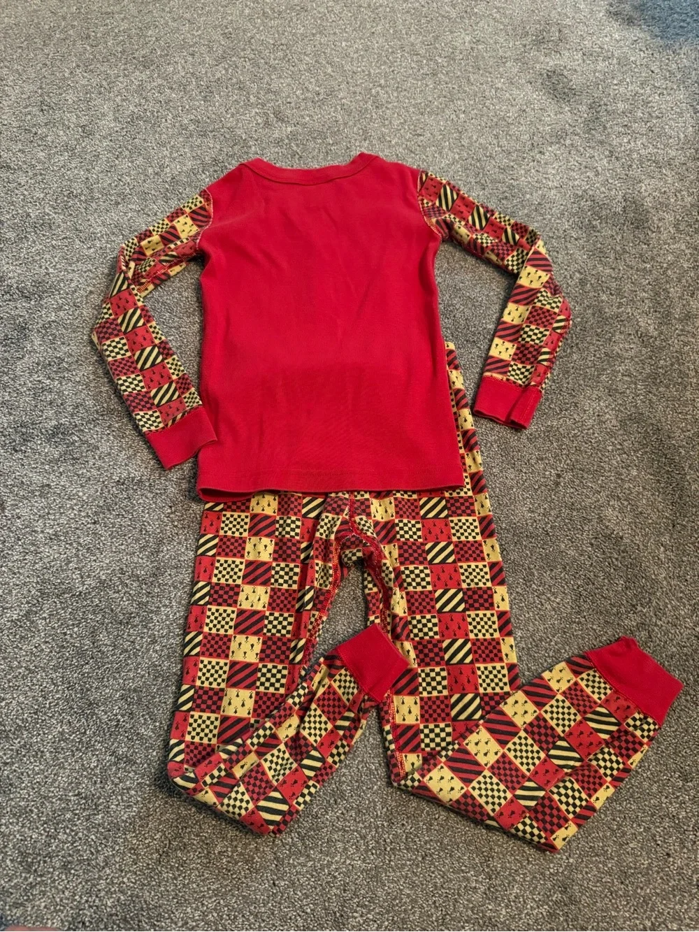 Hanna Andersson Harry Potter Gryffindor Pajama Set Sz 120cm